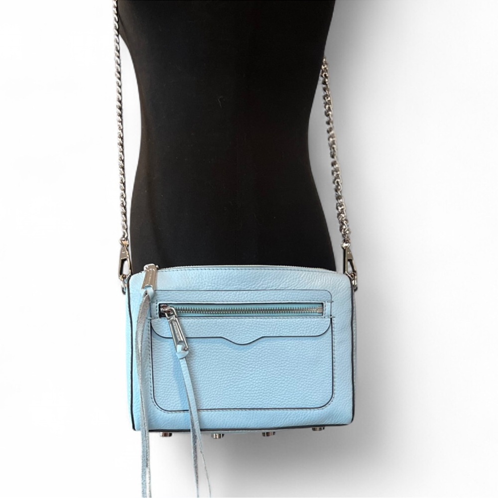 Rebecca Minkoff Avery Crossbody Bag- baby blue